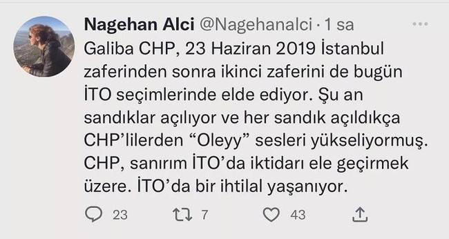 Nagehan Alçı önce paylaştı, sonra özür diledi! ‘İnsan bilmediği konulara girmemeli…’ - Resim : 2