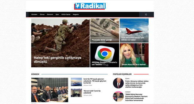 Radikal’in internet sitesi açıldı! 8 yıl önce kapanmıştı… - Resim : 2