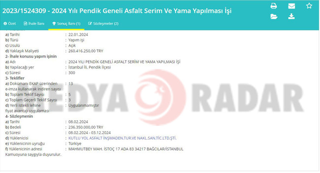 Aday olamadı köşe oldu! Asfalt ihalelerinin adresi şaşmıyor - Resim : 1