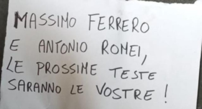 Sampdoria kulüp binasına kesik domuz başı bırakıldı! Notu okuyan yetkililer hemen alarma geçti - Resim : 3