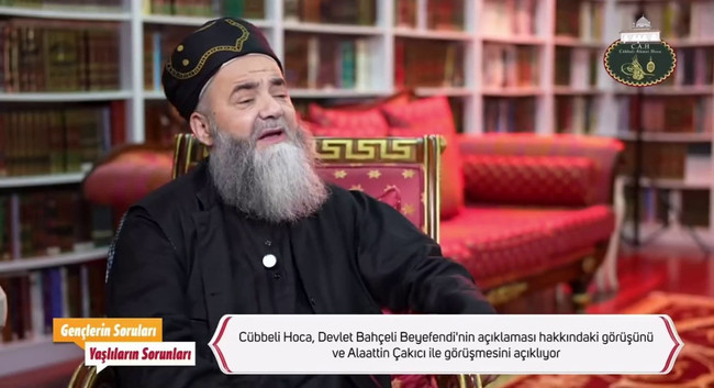 Cübbeli Ahmet, Çakıcı ile neler konuştuğunu anlattı: Alaattin abi mütefekkir öyle şeyler biliyor ki… - Resim : 3