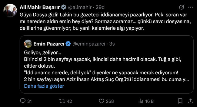 Akşam yazarı sızdırdı CHP'li Tanal isyan etti: Soruşturma gizli değil miydi? - Resim : 3