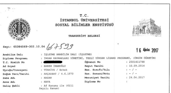 Abdulkadir Selvi, YÖK'ü göreve çağırdı: İmamoğlu'nun diplomasında sıkıntı mı var? - Resim : 1