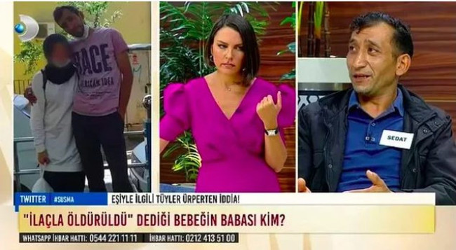 Ece Üner ile Susma programında şoke eden sözler! "Eşim ve öz yeğenim aynı yatakta yattı" - Resim : 1