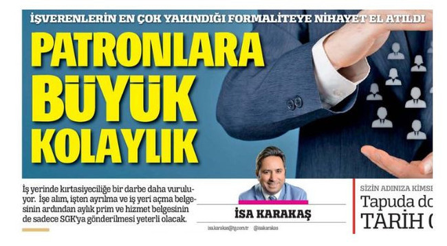 'Patronlara müjde gazeteciliği' zirve yaptı! - Resim : 1