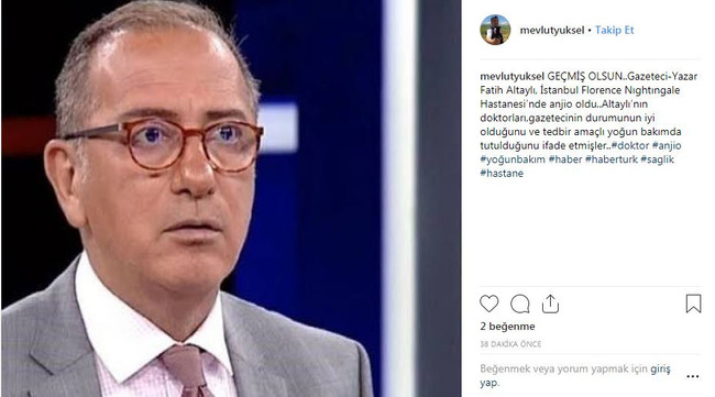 Fatih Altaylı'dan üzücü haber! Yoğun bakımda! - Resim : 1