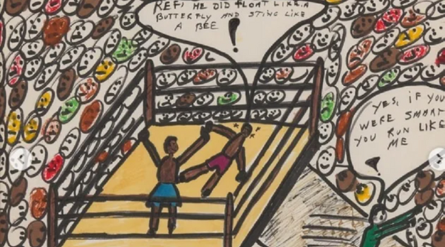 Muhammed Ali'nin çizdiği resimler 1 milyon dolara satıldı - Resim : 2