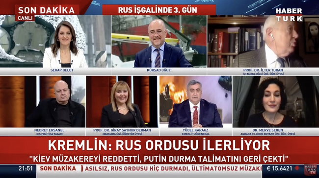 Habertürk TV'de canlı yayına damga vuran sözler! "Kız gevezenin teki!" - Resim : 1