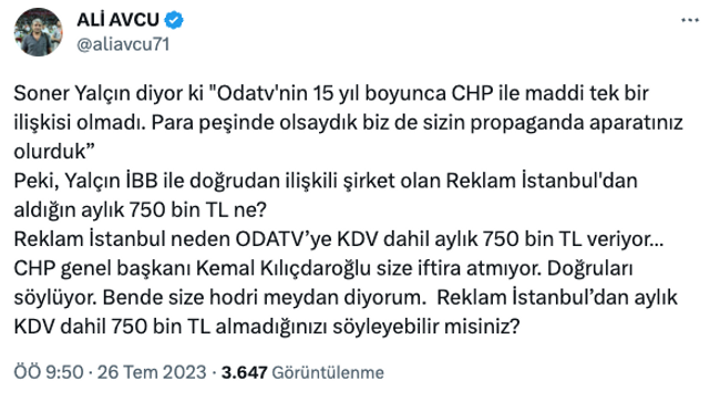 Kemal Kılıçdaroğlu - Odatv tartışmasında yeni perde! ‘Ben de size hodri meydan diyorum…’ - Resim : 2