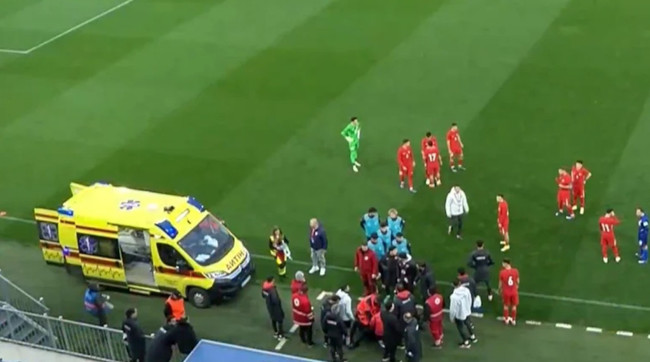 Sahaya ambulans girdi! Egemen Korkmaz yürekleri ağza getirdi! - Resim : 2