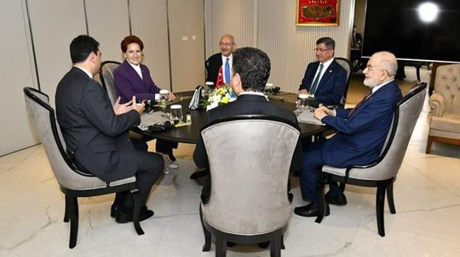 DEVA ev sahipliğindeki toplantıdan sonra ortak bildiri: "Masanın genişlemesini görüştük" - Resim : 4