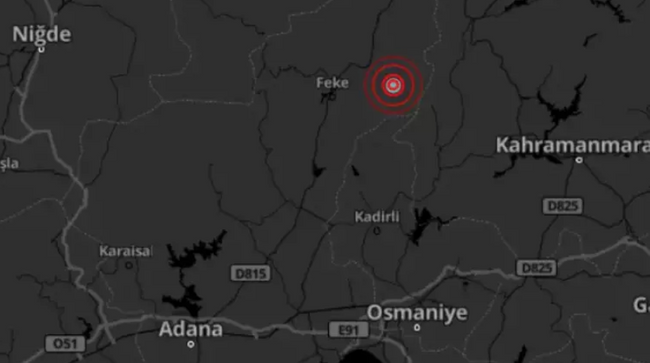 AFAD duyurdu: Adana'da 3.9 büyüklüğünde deprem - Resim : 1