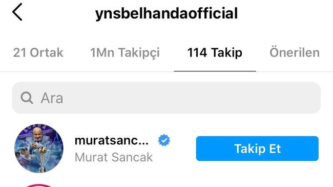 Younes Belhanda başkanla takipleşince sosyal medya yıkıldı! - Resim : 1