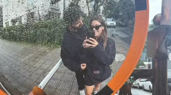 Kızılcık Şerbeti'nin Doğa'sından sevgilisiyle aşk pozları - Resim : 2