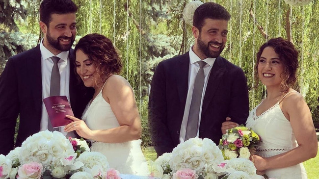 ÇGH 2’nin sevilen oyuncusu Cemile Canyurt düğün yaptı! Gelinliği büyük beğeni topladı - Resim : 1