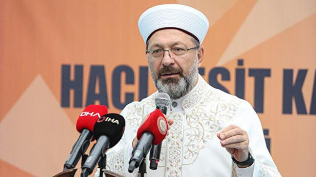 Diyanet İşleri Başkanı Erbaş: "Çocuklar ve gençler cuma saatinde okuldaysa bu doğru değil" - Resim : 1