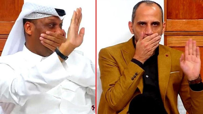 Almanya elenince Katar televizyonunda dalga konusu oldu - Resim : 2