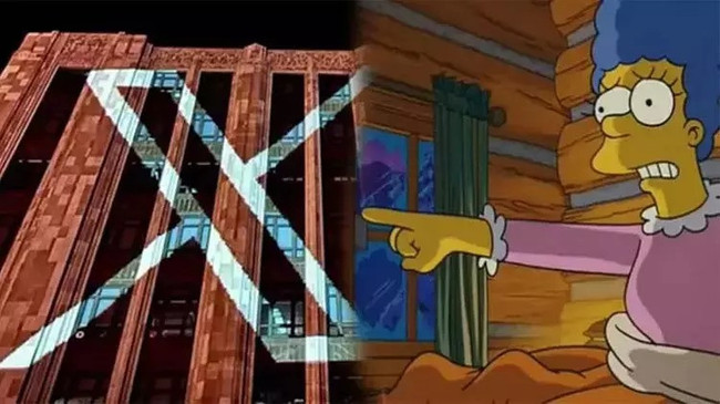 Simpsonlar, Elon Musk'ın X yeniliğini de bildi! - Resim : 1