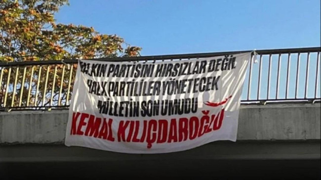 CHP'nin Kadıköy mitingi öncesi tartışma yaratacak pankart! Avukatlarından jet yanıt geldi… - Resim : 1