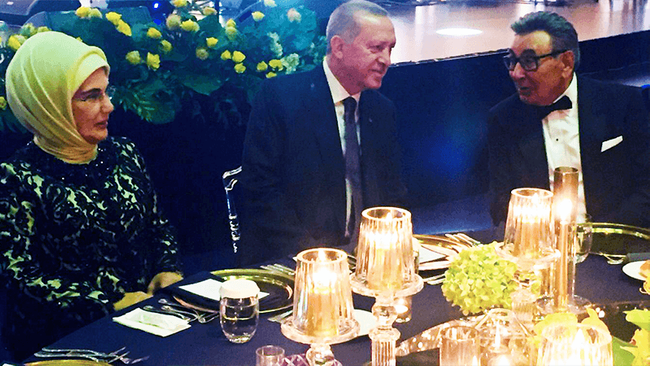 Aydın Doğan, Erdoğan'ın katıldığı gecede konuştu: "Medyayı özlüyorum, içim çekiyor" - Resim : 1