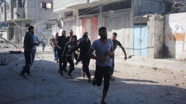 İsrail katliamda durmak bilmiyor! Bakanlık binasını vurdular - Resim : 3