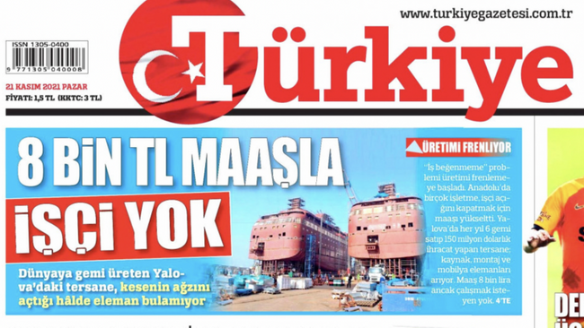 Türkiye gazetesine tepki yağdı: 'Bu manşeti atan cahil...' - Resim : 1