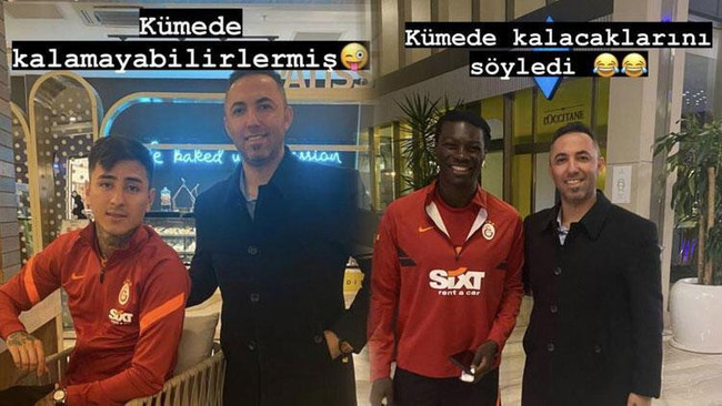 Galatasaray'ın kamp yaptığı otelde paylaşım krizi! Pulgar ve Gomis'le fotoğraf çektirip... - Resim : 1