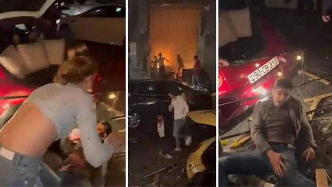 Azerbaycan Bakü’de korkunç patlama! Eğlence mekanı savaş alanına döndü… - Resim : 1