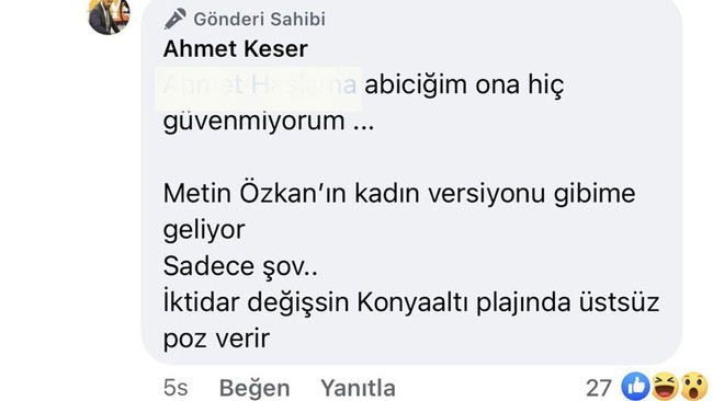 Eski Akit TV çalışanı Ahmet Keser, yazar Sevda Türküsev'i hedef aldı! - Resim : 1