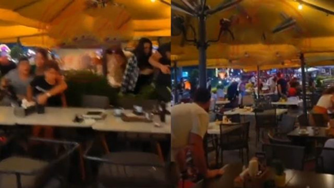 AVM'de iki grup arasında silahlı çatışma çıktı: 5 yaralı - Resim : 2