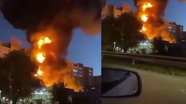 Rusya’da askeri uçak düştü! - Resim : 1