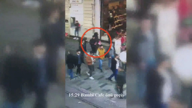 Taksim'e bomba bırakan teröristin yeni görüntüleri ortaya çıktı! Üç kez keşif yapmış... - Resim : 3