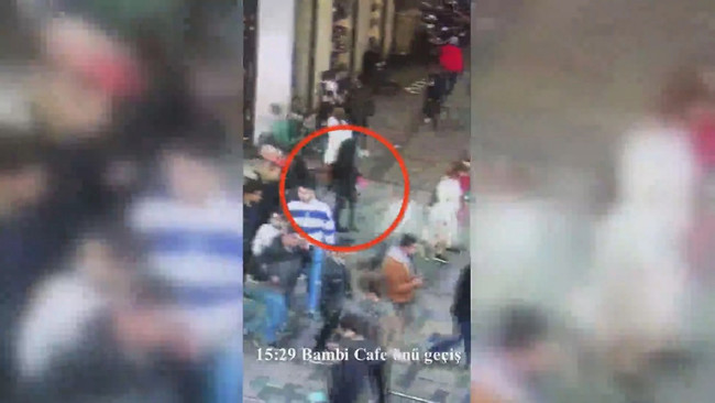 Taksim'e bomba bırakan teröristin yeni görüntüleri ortaya çıktı! Üç kez keşif yapmış... - Resim : 4