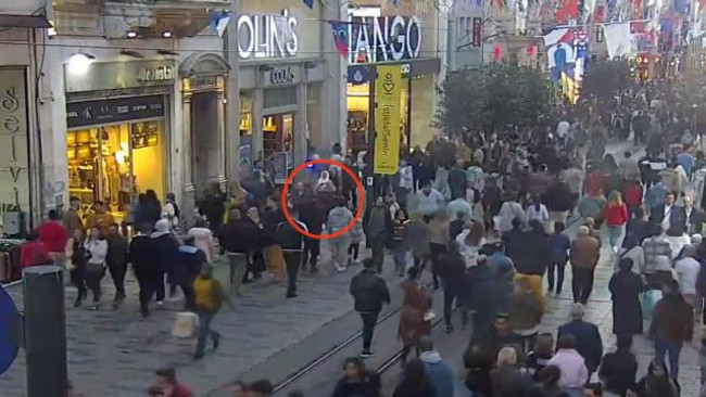 Taksim bombacının yalanını bu görüntüler ortaya çıkardı! Keşif görüntüleri ortaya çıktı - Resim : 2