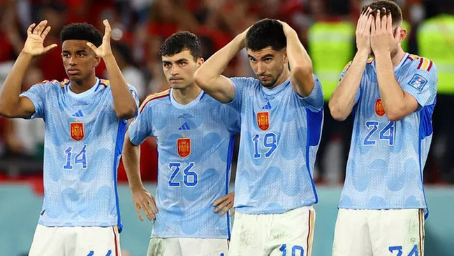 Fas tarih yazdı, İspanya yıkıldı! - Resim : 1