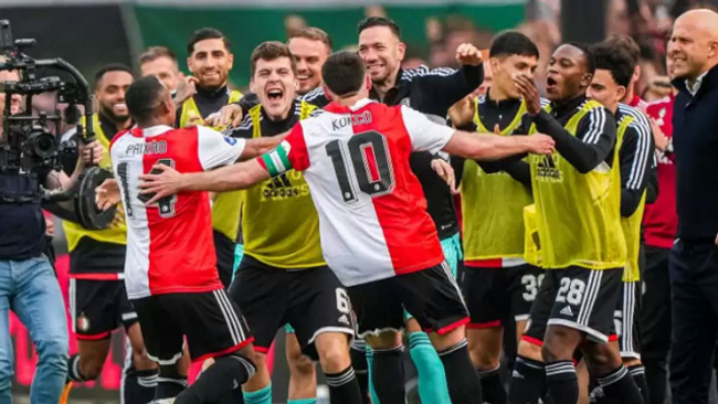 Orkun Kökçü'nün takımı Feyenoord şampiyonluğunu ilan etti - Resim : 1