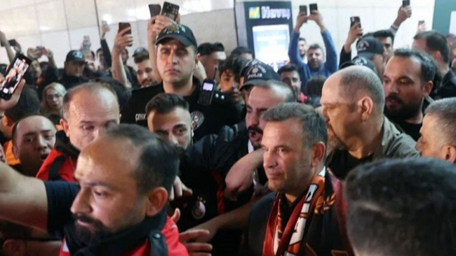 Lider Galatasaray'a şampiyonluk karşılaması! - Resim : 3