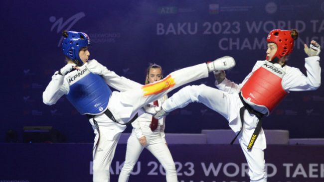 Altın geldi! Milli tekvandocu Merve Dinçel dünya şampiyonu - Resim : 1