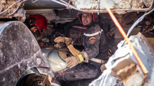 Fas’taki depremde hayatını kaybedenlerin sayısı 2 bini aştı! 3 günlük yas ilan edildi… - Resim : 1