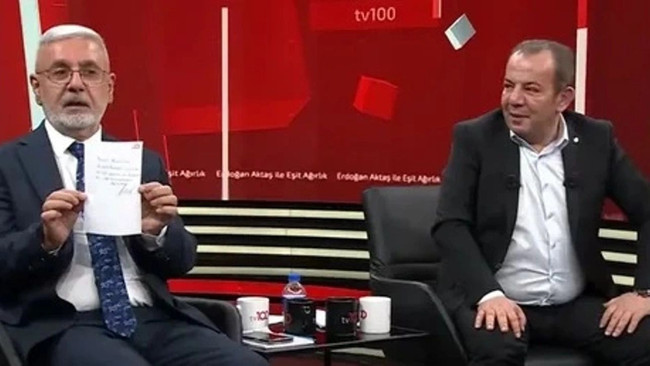 Tanju Özcan'dan bir iddialı çıkış daha! Bu kez kağıda yazıp imza attı - Resim : 1