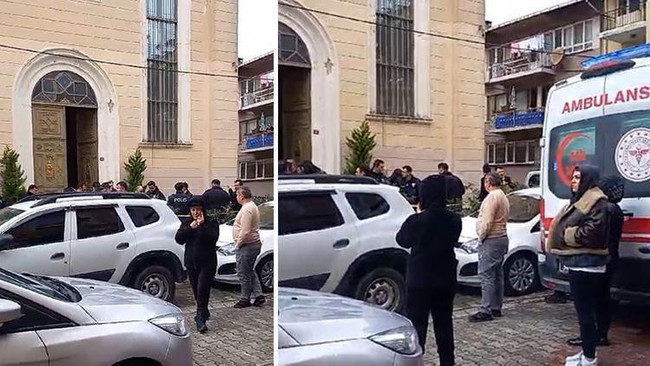 Sarıyer'deki Santa Maria Kilisesi'ne silahlı saldırı: Bir kişi öldü! - Resim : 1