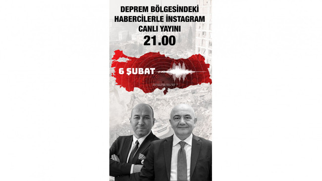 Deprem bölgesindeki haberciler tecrübelerini paylaşacak! Instagram yayınında bir araya gelecekler… - Resim : 1