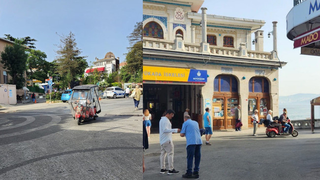 Büyükada’da korsan taksi şoku yaşanıyor! Ruhsatsız araçlarla turistlere ada turu… - Resim : 1