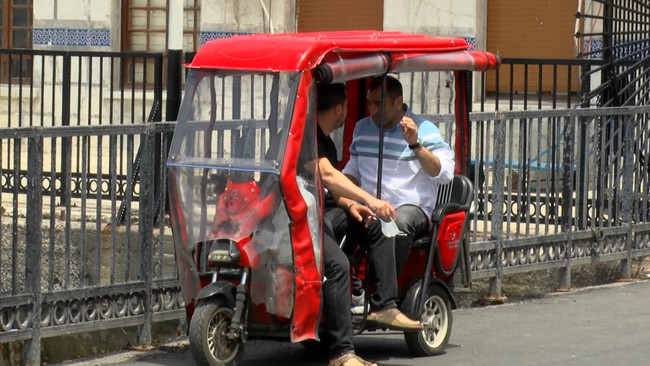 Büyükada’da korsan taksi şoku yaşanıyor! Ruhsatsız araçlarla turistlere ada turu… - Resim : 3