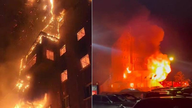 Bolu'da kayak merkezindeki otelde yangın! 76 ölü 51'den fazla yaralı - Resim : 1