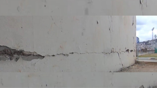 Uzmanlar uyarmıştı... Trabzonspor'un stadyumunda korkutan görüntüler! - Resim : 1