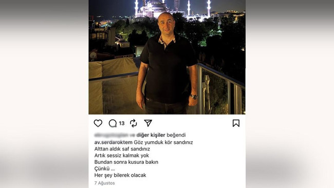 Serdar Öktem'in son paylaşımı ortaya çıktı! 
