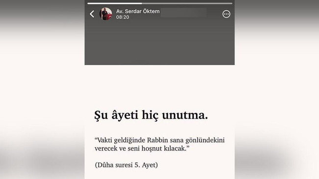 Serdar Öktem'in son paylaşımı ortaya çıktı! 