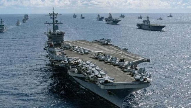 Trump, İran'ı bir kez daha tehdit etti! 'Büyük bir donanma ilerliyor' - Resim : 2