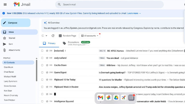 3 milyon belge yayınlandı! Epstein'ın karanlık dosyaları dijitale taşındı - Resim : 1